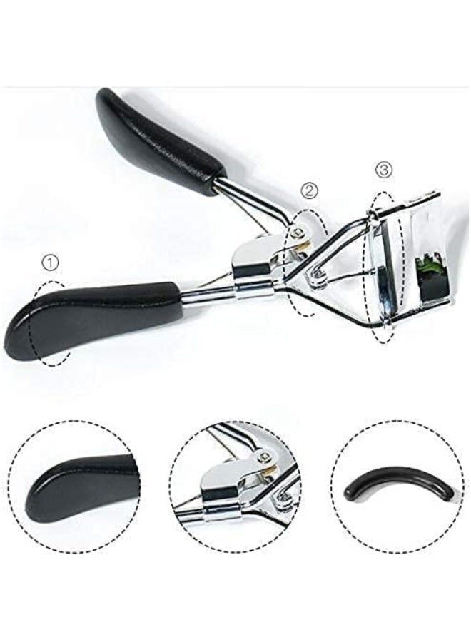 Eyelash curler mini portable trimmer makeup tool beginners - Image 5